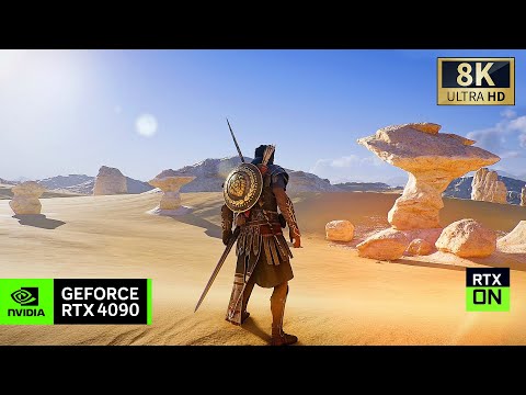 [8K] AC Origins RTX 4090 - RAYTRACING Reshade Ultimate Realism FX - ULTRA GRAPHICS SHOWCASE