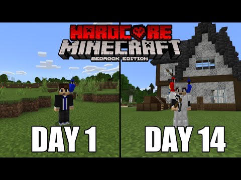 Robs Mind - Surviving Hardcore Minecraft, Two Weeks At A Time: Ep.1 (Bedrock Edition)