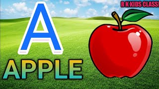 A for apple B for Ball || English Alphabets ||  phonics Sound  abcd|| for kid's #aforapplebforba