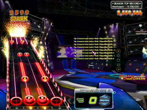 [Guitar Mode] No Brain - Fascinated By Me [Lv.4 Crazy] 152bpm by VnzFieryx