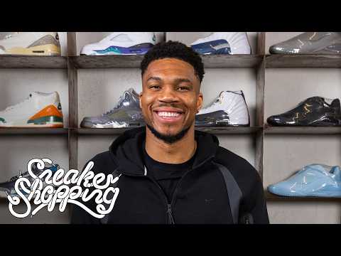 Giannis Antetokounmpo Goes Sneaker Shopping With Complex
