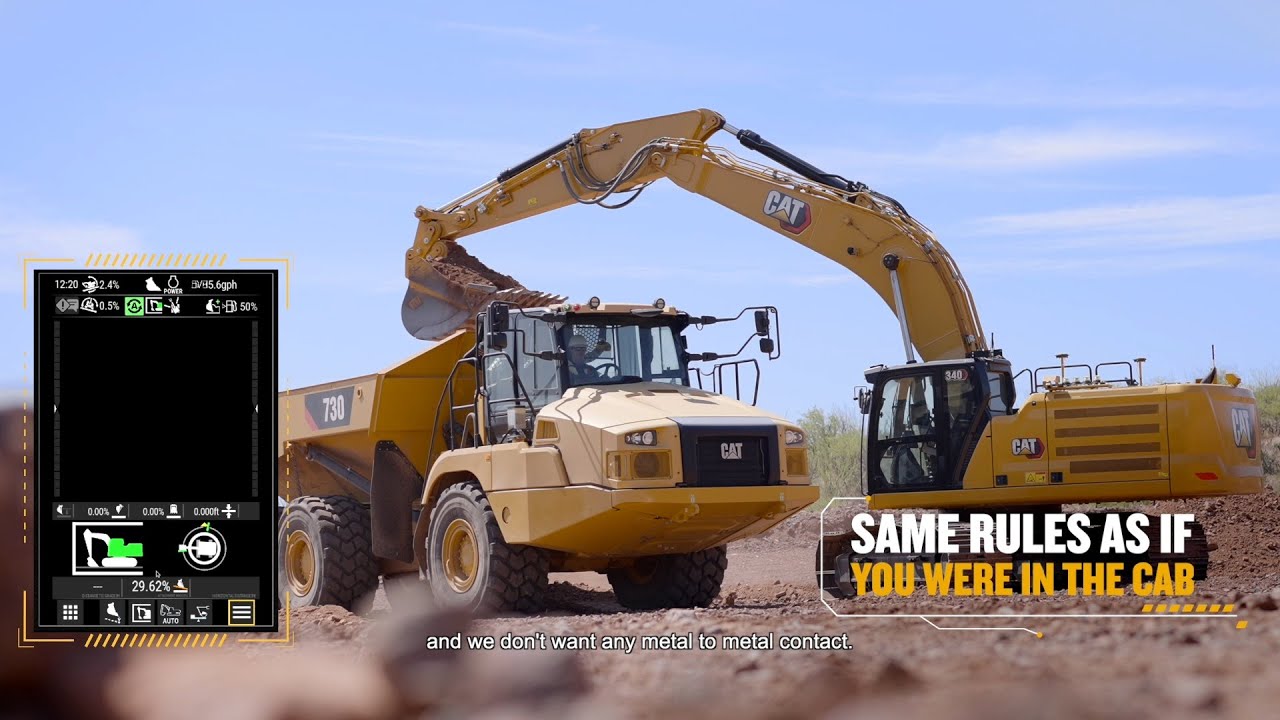In the Dirt with Cat® Command: Using Cat® Payload