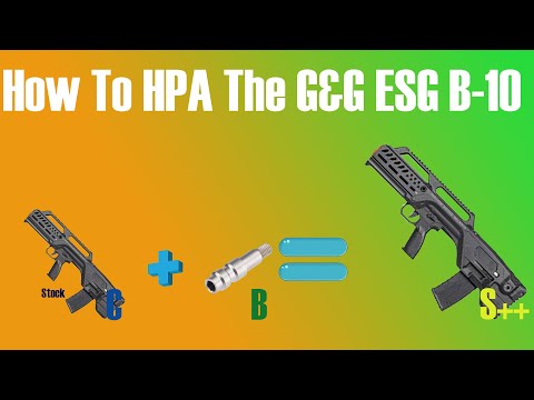 G&G ESG B-10 Shotgun HPA Install | Teching How To Video