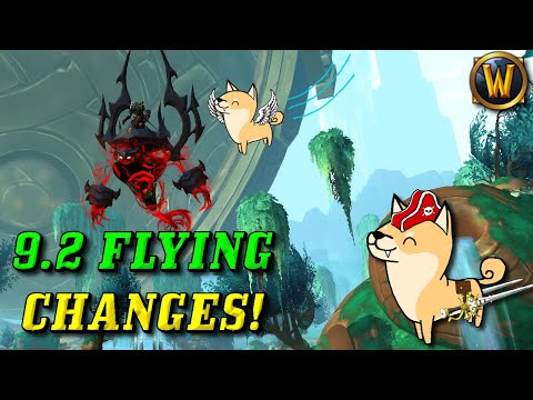 Flying in Zereth Mortis just got WAY easier to unlock! (Patch 9.2 Flying Changes)