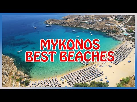 Mykonos BEST BEACHES (+ how to avoid getting RIPPED OFF at beach bars)