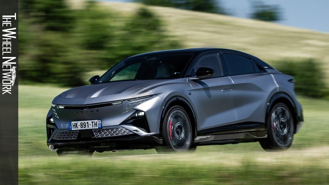 2027 Alpine A390 GTS | Matt Thunder Grey | Driving, Interior, Exterior
