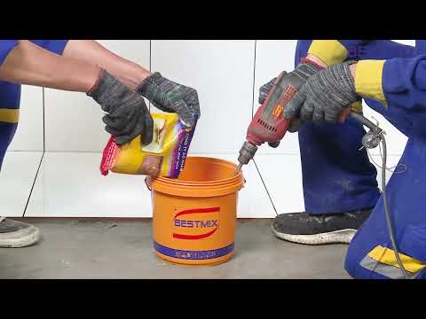 BestTile CE075 Hướng dẫn thi công dán gạch và chà ron