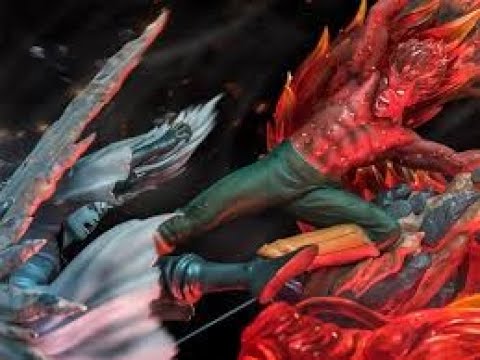 sage of six madara vs crimson beast mighty guy and naruto save mighty guy