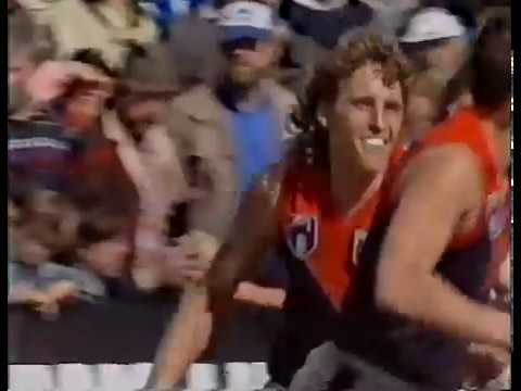 Melbourne vs West Coast, Round 20, 1990
