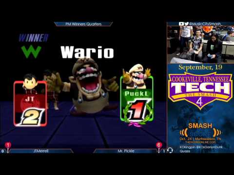 TTS4 - Mr. Pickle (Wario) vs JTMerrell (Ness) - Project M winners quarters