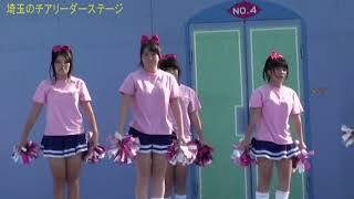 埼玉のチアリーディングステージ