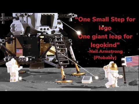 Lego lunar lander # 10266 set review
