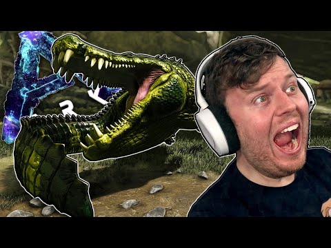 The Massive ALLIGATOR is EPIC - DEINOSUCHUS - ARK - Season 3