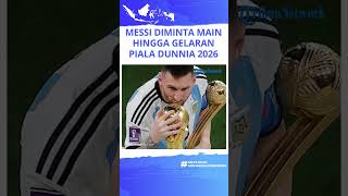 Lionel Messi Rengkuh Trofi Piala Dunia 2022, Kini Diminta Sang Pelatih Bermain hingga Umur 39 Tahun