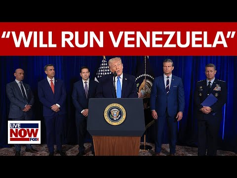 Trump: US will run Venezuela after Maduro capture