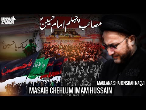 masaib chehlum imam hussain | maulana shahenshah naqvi | Majlis 2024 | arbaeen walk 2024 | karbala