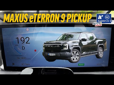 Thumbnail for Tachovideo Maxus eTERRON 9 Luxury 4WD (EKK1C) 0-100 kmh kph 0-60 mph Beschleunigung Acceleration by Maxus