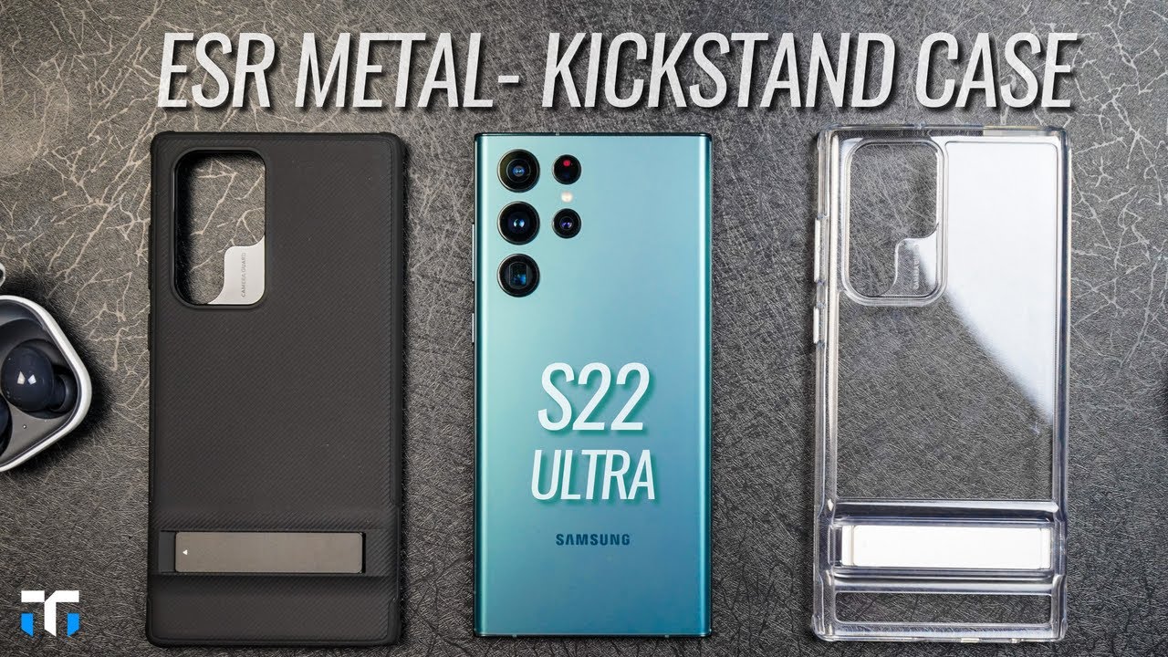 Samsung Galaxy S22 Ultra ESR Metal Kickstand Cases!