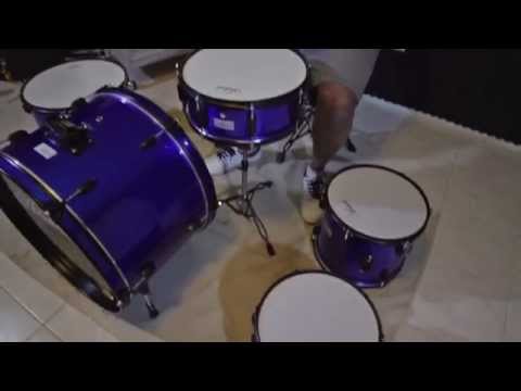 Artist ADR522 Acoustic Drum Kit Guide (Part 1) - Unboxing & Set Up Instructions