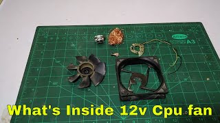What is inside 12v CPU fan