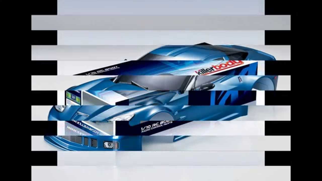 Killerbody karosérie 1:10 Corvette GT2 modrá
