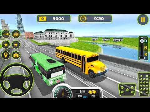 City School Bus Driver Simulator 2019 - Android Gameplay FHD