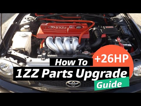 4ZZ to 1ZZ Parts Upgrade Detailed How To Guide Throttle Body, Injectors, Intake Manifold