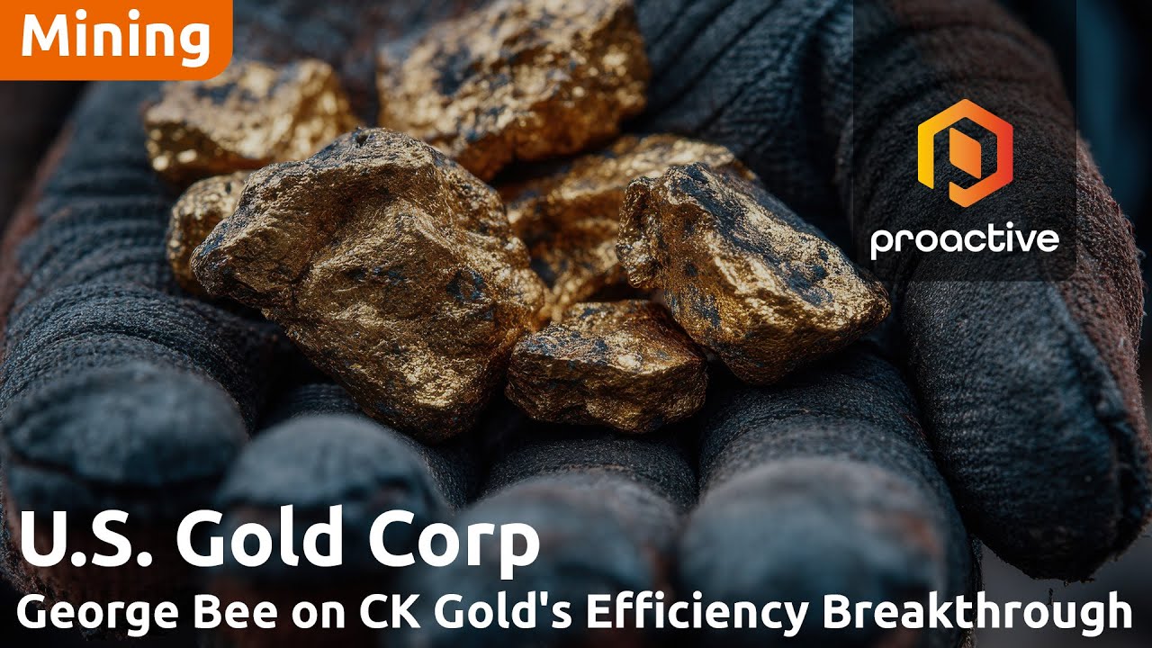 U.S. Gold Corp adopts Jameson Cell tech at CK Gold, boosting recovery and economics 