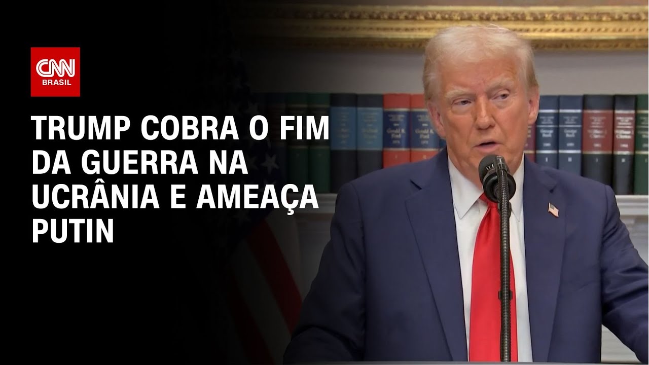 Trump cobra o fim da guerra na Ucrânia e ameaça Putin | WW