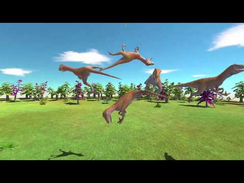 Deinonychus pack vs every unit |Animal Revolt Battle Simulator
