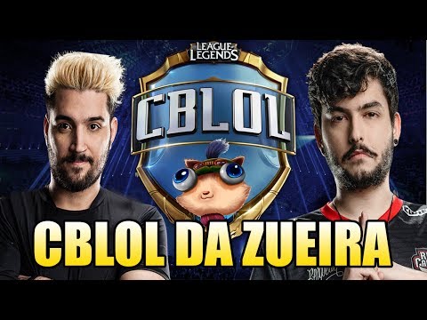 BRTT DISFARÇADO E NAPPON HUMILHADO - CBLOL DA ZUEIRA #24
