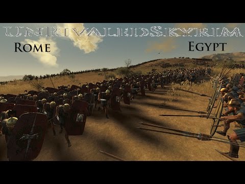 Total War Rome II Online Battle #52 Rome vs Egypt