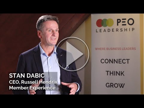 PEO Leadership Testimonial - Stan Dabic, Russell Hendrix - YouTube