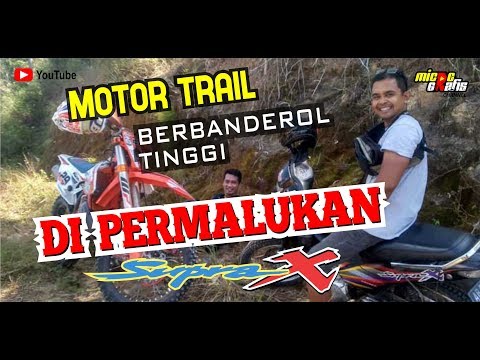 VIRAL !!! SUPRA X PERMALUKAN KTM, HUSQVARNA DAN OFFROAD TRAIL LAINNYA