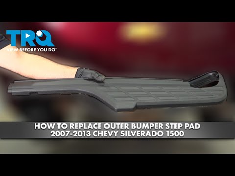 How to Replace Outer Bumper Step Pad 2007-2013 Chevy Silverado 1500