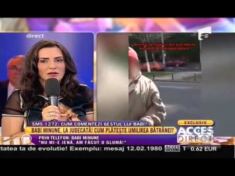 Babi Minune Si Denis Petcu Acces Direct(Scandal Monstru 2015)