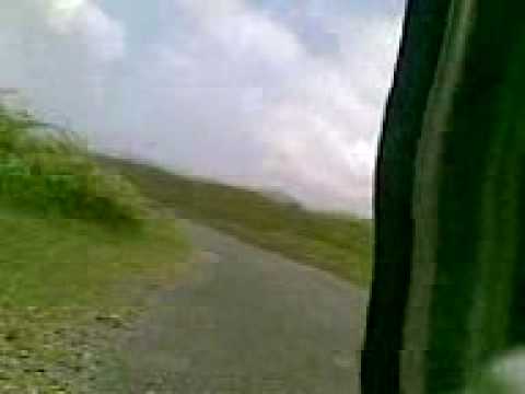 supermoto madness over mountain pass onboard camera