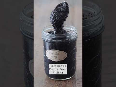Homemade Poppy Seed Filling