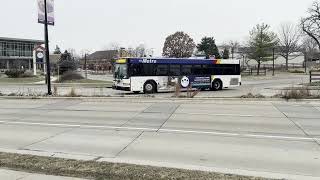 Bus spotting at Madison South Transfer Point