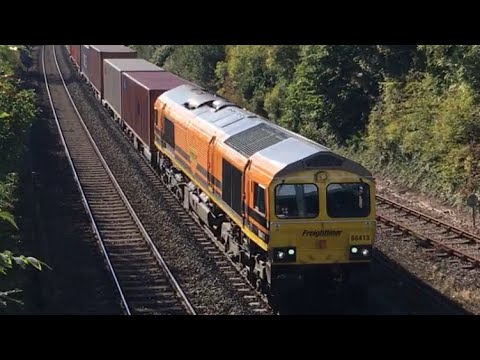 Freightliner Livery 66413 @ Andover, 27/9/18