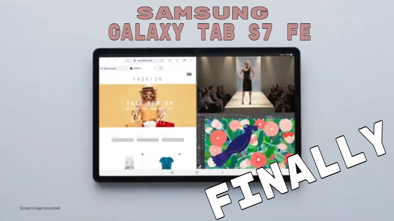 Samsung Galaxy Tab S7 FE - Release Date, Price, and Specs.
