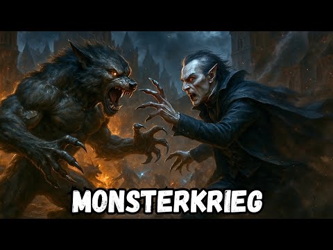 Horrorgeschichte | Der Krieg der Wölfe und Vampire im alten Deutschland | Hörbuch