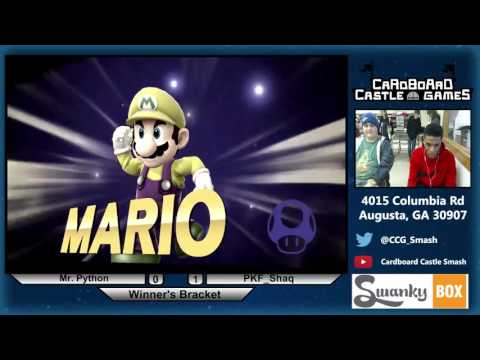 CCG Sm4sh Singles - Winner's Bracket - Mr. Python vs. PKF_Shaq