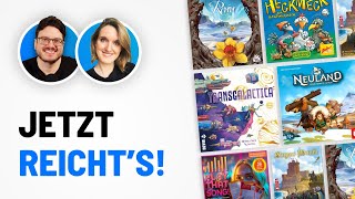 Zwei krasse Enttäuschungen und andere Brettspiele im Kurz-Fazit