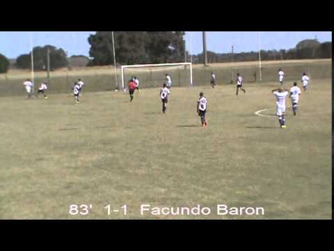 Sub 17 8° Fecha Torneo Apertura 2015 Defensor Sp 1-1 Fenix - Gol F. Baron