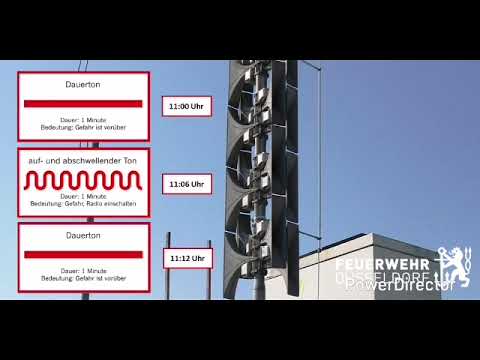 SIRENE ECN 600 SOUNDS HELIN HAT EINE PANNE GEHT NICHT MEHR AUS GLEICH BLEIBENDER DAUER TON