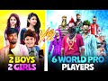 🥳பாம் பக்கிரி Is Back!!🥳|| 2 GIRLS AND 2 BOYS VS 6 WORLD PRO PLAYERS FUNNY GAMEPLAY TAMIL(21
