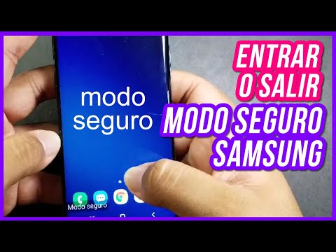 😯Como entrar o salir MODO SEGURO SAMSUNG S8 / S9 / S10 / S21