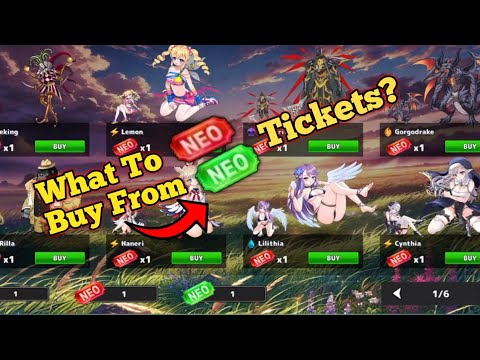 What You Should Buy From Neo Tickets 🎟️ || Neo Monsters 
