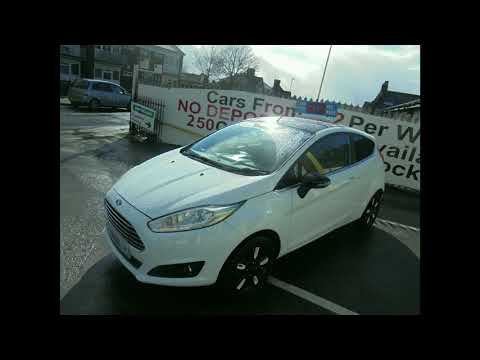 ford fiesta white